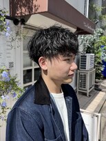 オムファミーユラグ(homme, famille raugh) ツイストスパイラルパーマ