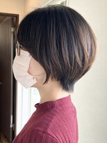 ミルヘアデザイン(mil hair design)&nbsp;ショートカットショートボブベージュカラーグレージュカラー