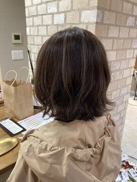ヘアー クラージュ(hair courage) hair courageナチュラルハイライト