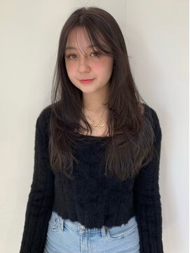 グローブス オモハラ(THE GLOBES OMOHARA) レイヤーカット　20代女性　エアリーロング　前髪カット