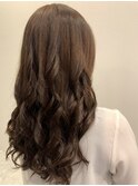 大人可愛いゆるふわヘア/ニュアンスカラー