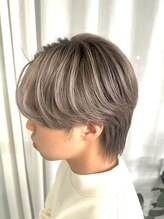 バレイヤージュ×毛流れパーマ】カラー×パーマなのに品がある落ち着いた印象にも◎<立川/立川駅>