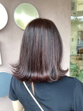 チャオ(CIAO) フューシャピンク13レベル　外はねN.ローズ仕上げ