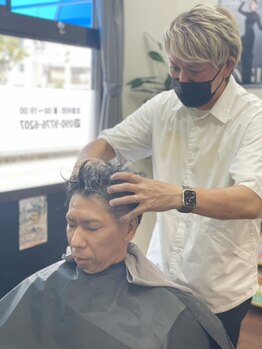 ちょきちょきの写真/【お得なセットクーポン◎】こだわりのシャンプー、マッサージ、バブルクレンジングで気になる頭皮をケア！