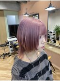 くすみピンク