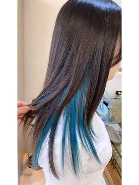 レーベン(LEBEN) ◎ターコイズブルーインナーカラー◎