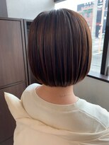 ウェルズ グランデ 田原本店(Well's GRANDE) パツットボブ。