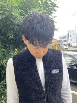 びゃんびゃん 江端店 波ウェーブ/パーマ/韓国風/スパイキーショート/スペインカール