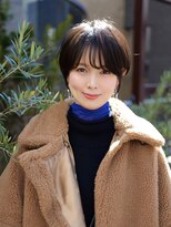 ロビー 表参道(ROBBY) 大人ショート//ひし形シルエット/前髪あり/30代・40代