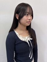 ミレバイジェニー (mirae by geny) 結んでも隙間が気にならない、後れ毛カット