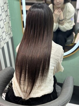 ルフレ 新宿本店1st(Reflet) チョコレートブラウン/プルエクステダイヤモンド