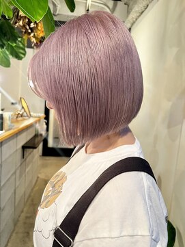 ファボ(favo.) 【favo.】gray pink