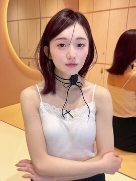 グロー オオミヤ アネックス 大宮(GLROW OMIYA ANNEX) ♪顔周り　レイヤー　韓国ボブ　ウルフ　縮毛矯正