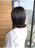 切りっぱなしボブ