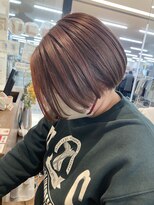 フェイバリットビューティシャルム(Favorite Beauty Charme) ピンクベージュ×ダブルカラー×デザインカラー×ハイライト