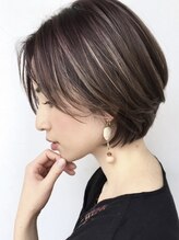 ビュートヨナカ(VIEW TOYONAKA) 大人白髪ぼかし/ハイライトカラー/ショートボブ/白髪染め