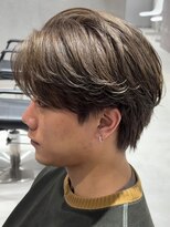 ロルカ 池袋店(Rolka)&nbsp;【カルマパーマ】メンズヘア/メンズパーマ/センターパート/池袋