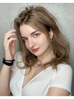 リークフー(Ree cu fuu) シースルーバング透明感カラー夏ヘア夏カラーレイヤー