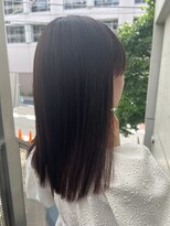 ディジョン(Dijon)&nbsp;韓国顔まわりレイヤーカットグレージュオリーブベージュブラウン