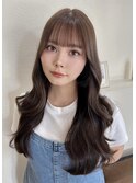 レイヤーカット×髪質改善カラー
