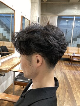 シルフィ(sylph) メンズパーマ ニュアンスパーマ ビジネスマンヘア