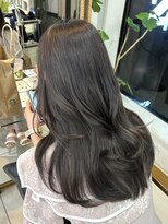 アマトウキョウスマートサロン(AMA TOKYO×Smart Salon) アッシュグレージュ グレージュ 透明感カラー