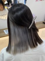 ラビスモア(Lovis moa)&nbsp;上尾/ダブルカラー/ブリーチ無し/白髪ぼかし/韓国