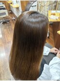 ワンレングスロング