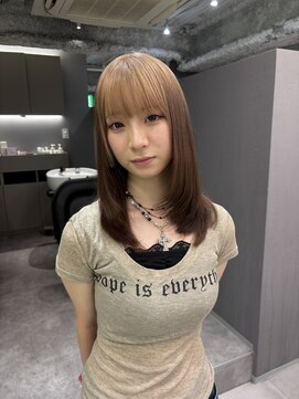 ロテ 名古屋 名駅店(Lote.) ミディアムヘア/デザインカラー/フェイスフレーミング/名古屋