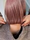 ショコラ アベノ(Chocolat ABENO)の写真/【HOOP同区画☆9～21時/女性stylist限定】こだわりの薬剤で柔らかな質感にツヤのあるカラーを実現☆