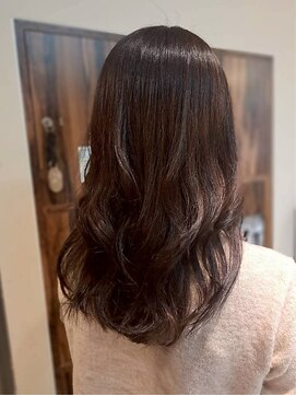 髪質改善/チョコレートブラウン/艶髪/レイヤーカット