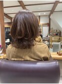 「2WAYレイヤーセミロング」
