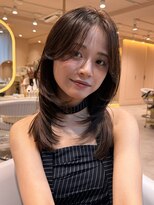 サンド ミュウ 横浜店(sand mieu)&nbsp;レイヤーカット/ハッシュカット/髪質改善/グレージュ/横浜