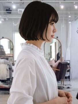 アエル キセラ川西(aeru) 大人可愛いボブ/能勢電鉄絹延橋