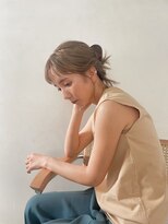  fit stand 千葉/ショートボブ/カット/パーマ/ダブルカラー/トリートメント/縮毛矯正&nbsp;イメチェン/ピンクベージュ/アンブレラカラー[千葉]