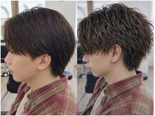 メンズサロン(＋Sea)が得意とする《再現性》と《朝時短》のメンズパーマデザインを紹介*[MEN’S]
