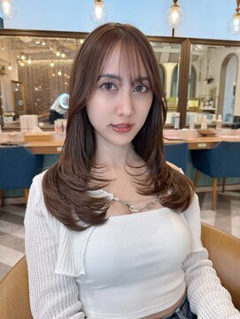 ロンドアベニール 北千住(Lond avenir) レイヤーカット/ワンホンレイヤー/20代30代40代50代/前髪/北千住