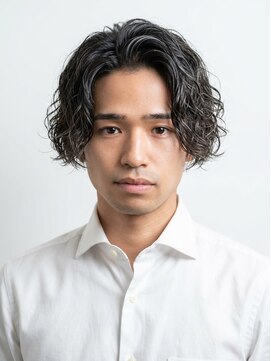 ヒロギンザ 京都本店(HIRO GINZA) ナチュラルパーマミディ