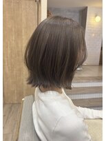 ヘアサロン アンフェール(Hair Salon Amfaire) 【rena】ひし形bob/nuance olive beige