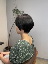 ワ ヘアー(wa-hair)&nbsp;流しバング ショートボブ くびれショート 20代30代40代　丸亀