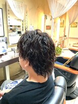 スギモト(Sugimoto)&nbsp;メンズ2ブロックパーマスタイル