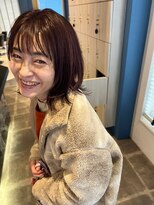 アース いわき店(HAIR&MAKE EARTH)&nbsp;大人かわいいニュアンスボブ