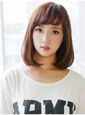 【ヘアジュレドゥ 松田】 ショートバングがクール可愛いボブ