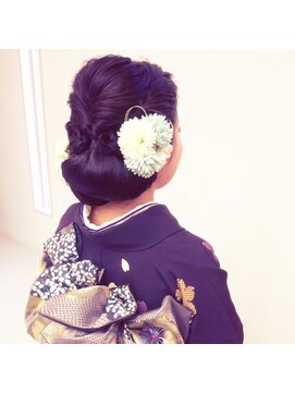 ヘアメイク アフェクト(hair make afe'cto) UPスタイル