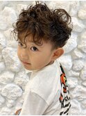 外国人風パーマ