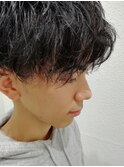 ゆるめのツイストスパイラルパーマ