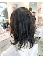 パザパ 成沢店(pa.za.pa.) モテミディアムヘアー