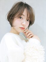 アルバム 銀座(ALBUM GINZA) 愛されナチュラルショート_セミウェットウェーブ_6645