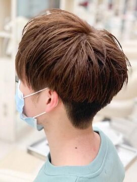 グランシュ 青葉台店(GranCieux) ブラウン×メンズマッシュ