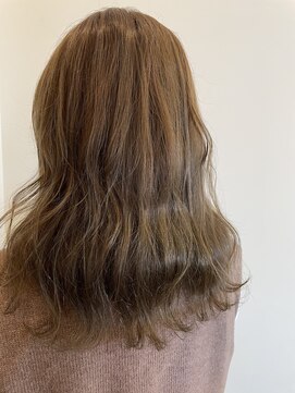 ジップ 浜田店(zip) 外ハネミディアム×２０代カジュアルガーリー